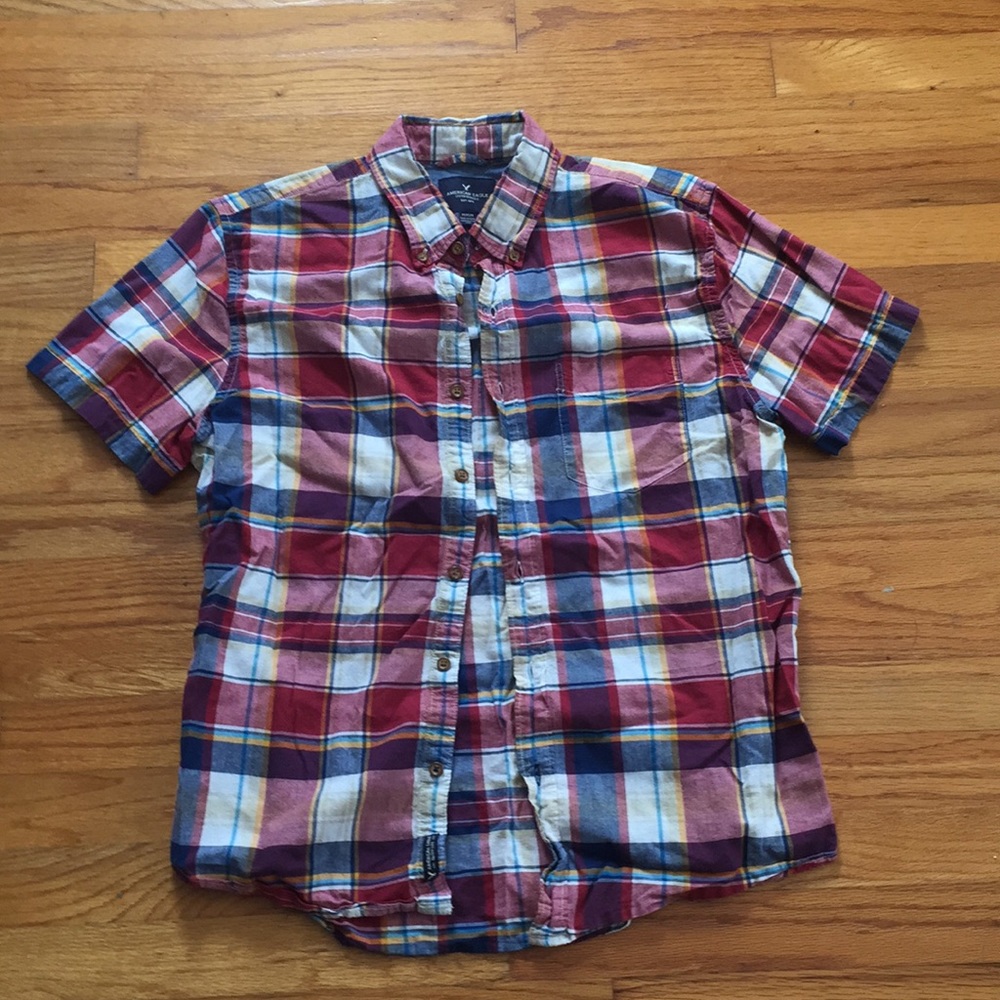 American eagle button down shirt